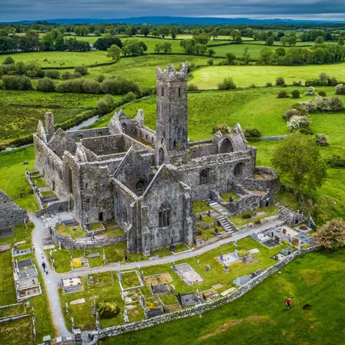 Quin Abbey, Quin, County Clare, Ireland. 002