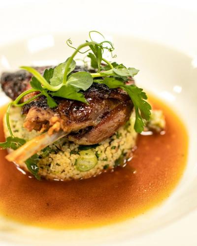 Fine dining with at The Rine Hotel in County Clare Ireland