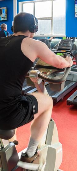 Modern fitness center at The Rine Hotel Clare