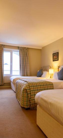 Spacious room for a premium stay at The Rine Hotel in County Clare