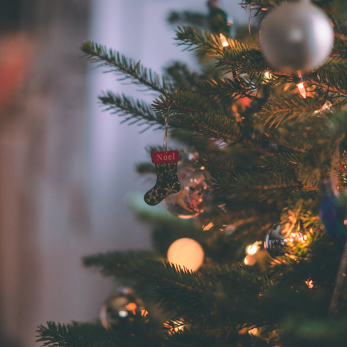 Christmas Background For The Rine